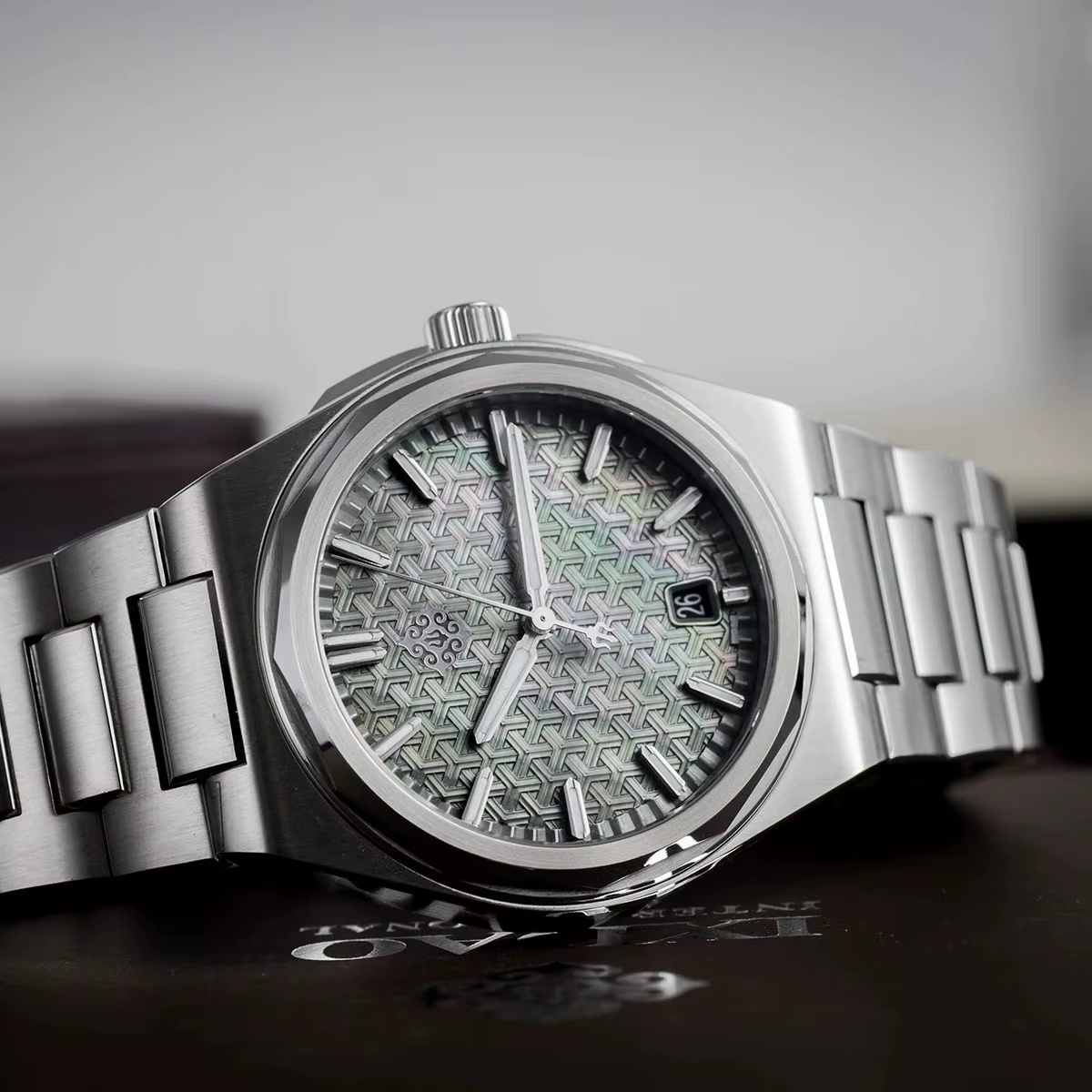 IX&DAO 2026 Nouvelle Montre Mécanique Automatique pour Homme Warrior 37mm Miyota 9015 BGW-9 Verre Saphir Supérieur Acier Inoxydable Étanche 10 Bar