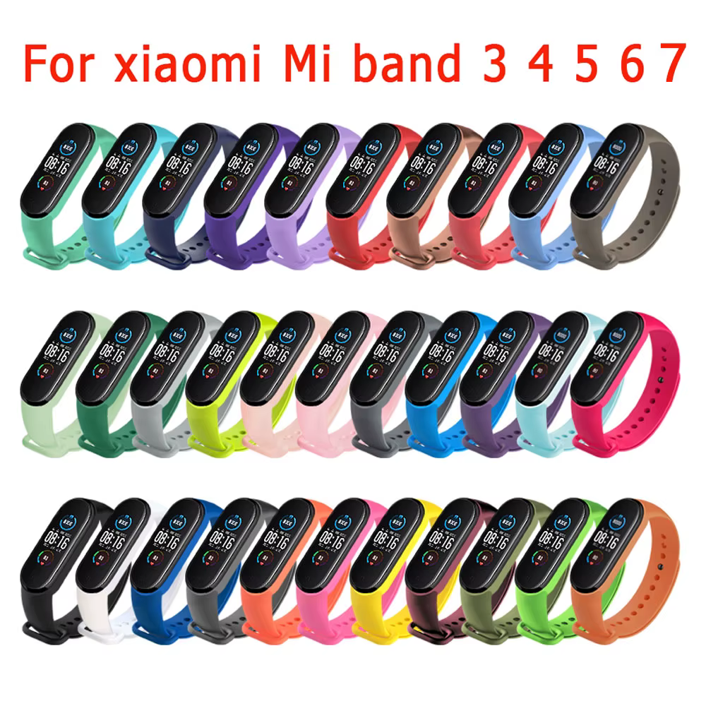 Bracelet de montre pour Xiaomi Mi Band 7 6 5 4 3