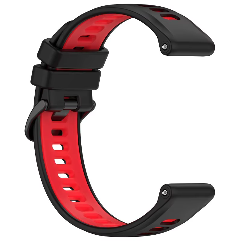 Bracelet en Silicone pour Garmin Forerunner 970 965 955 945 935, bicolore, officiel, respirant, confortable, accessoires