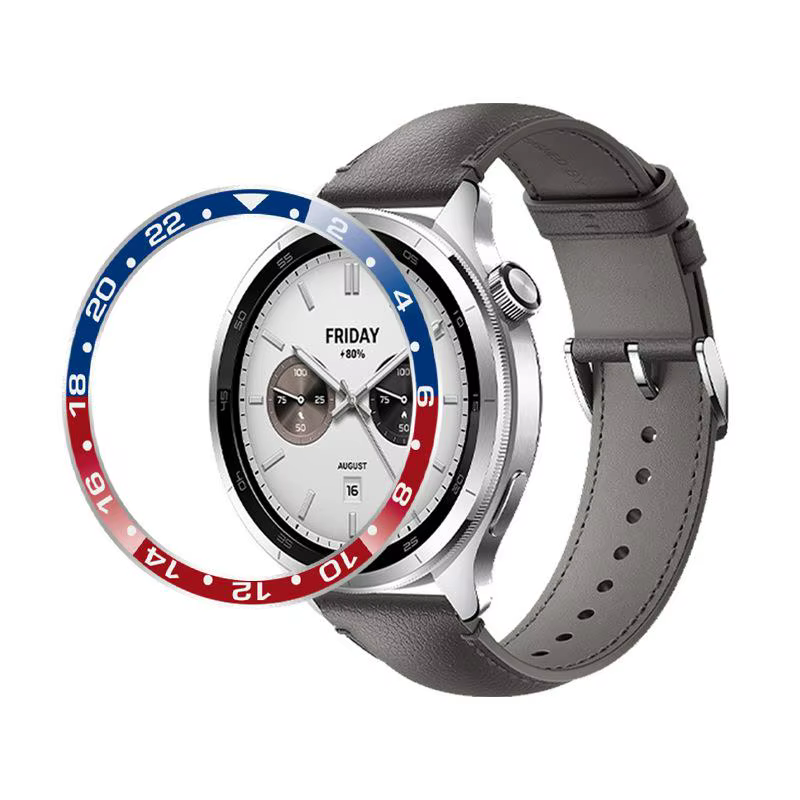 Boîtier rond en métal pour montre Xiaomi