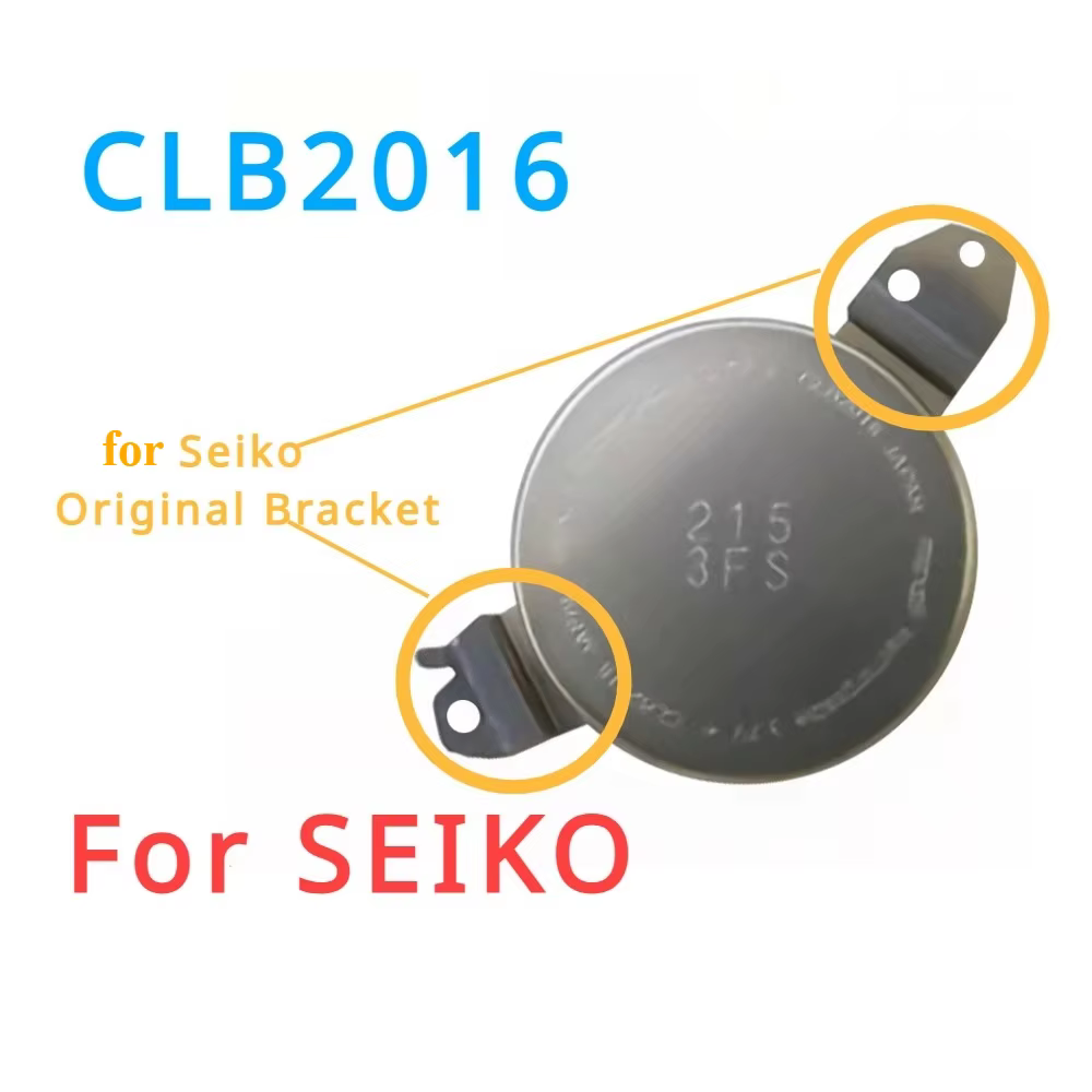 Pour SEIKO Astron 7X52 CLB2016 condensateur 3.7V avec support d'origine batterie de charge solaire d'énergie