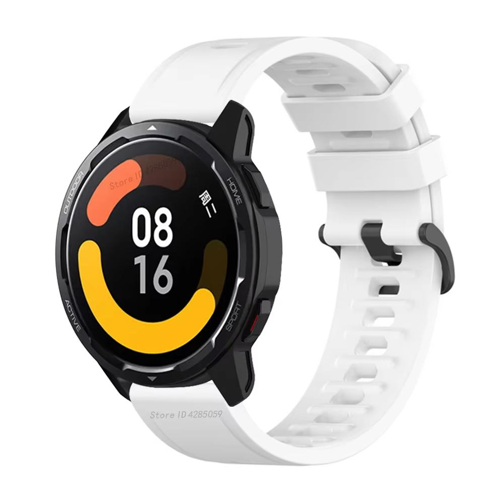 Bracelet de sport en silicone pour montre connectée Xiaomi Watch S1 Active