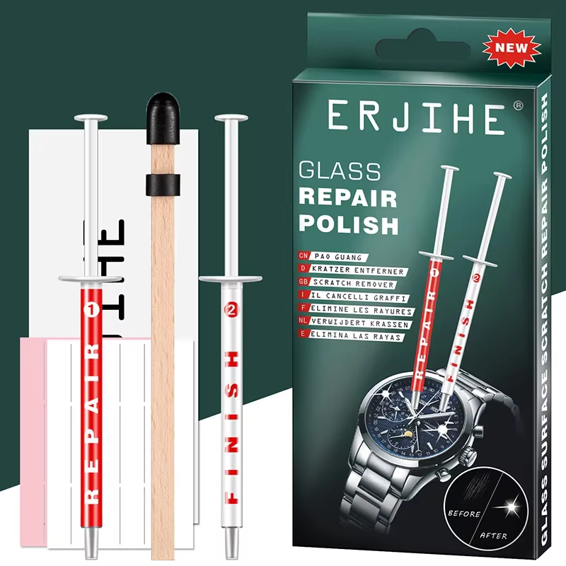 ERJIHE – pâte de réparation des rayures de verre de montre