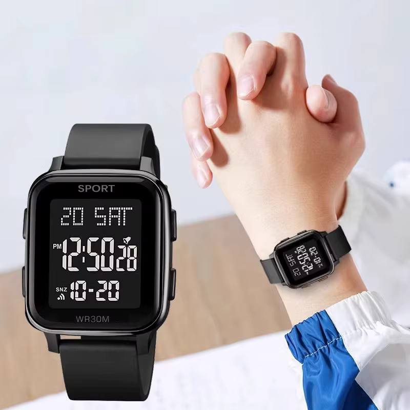 YIKAZE montre de sport pour hommes étanche multifonction