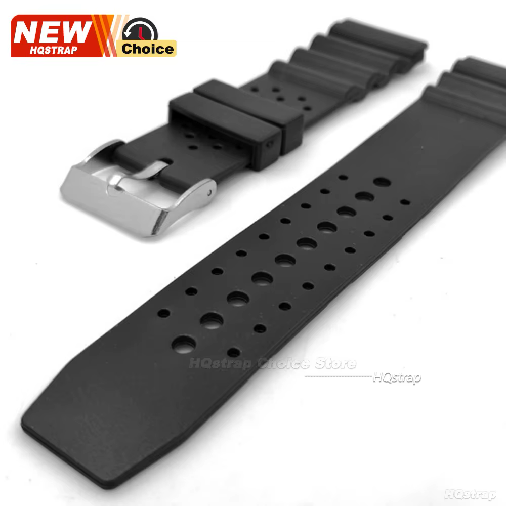 Bracelet de montre en plastique 18mm 20mm 22mm pour hommes et femmes
