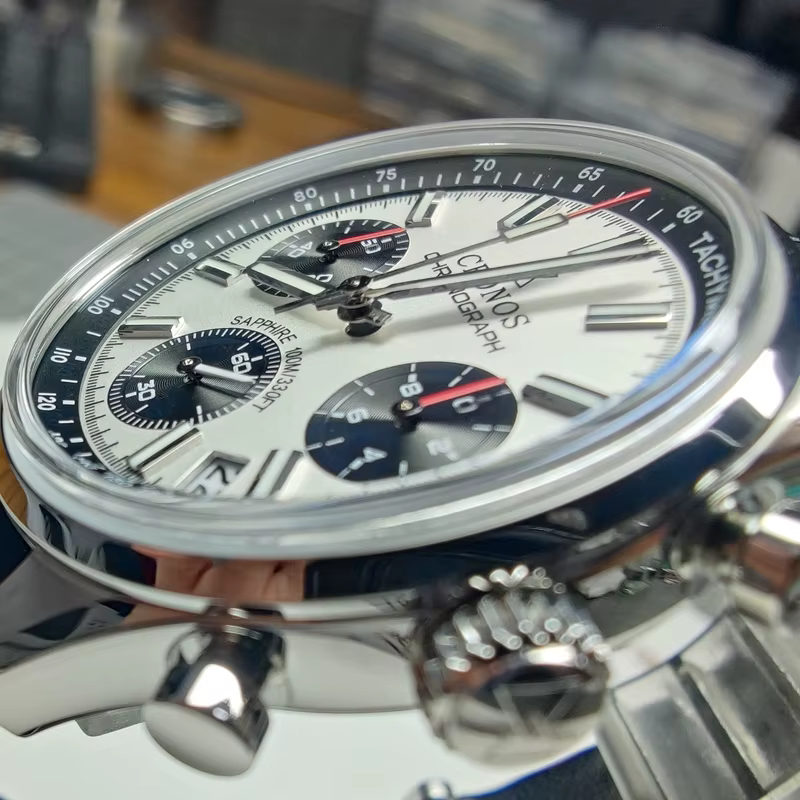 Cronos – montre chronographe à Quartz pour hommes