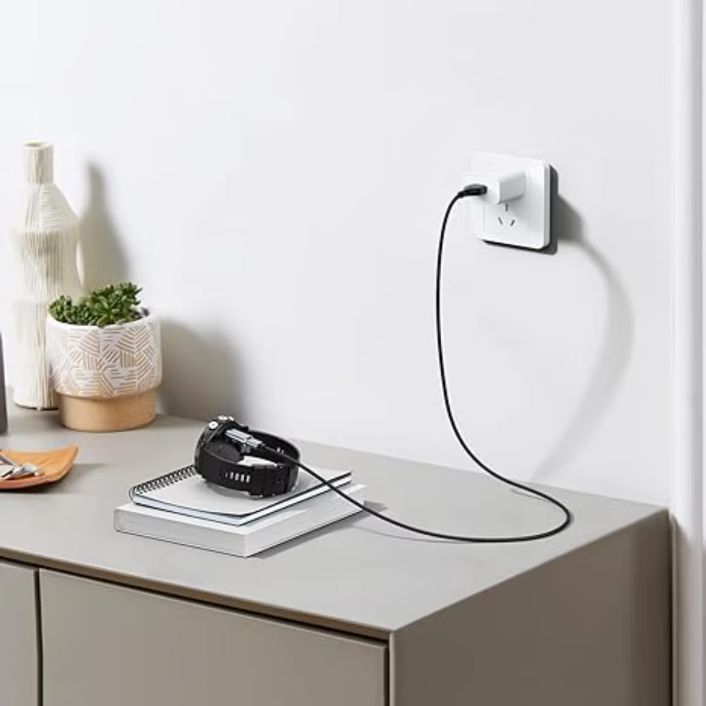 Adaptateur de chargeur rapide pour montre connectée sportive Garmin Instinct E 3 2 2X Solar Fenix 6 6X 5 Vivosmart 5 Vivomove 3 3S