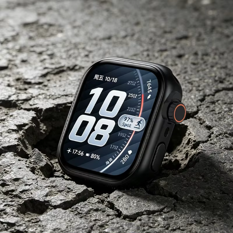 Boîtier PC haut de gamme + verre pour Huawei Watch Fit 4-5 Pro