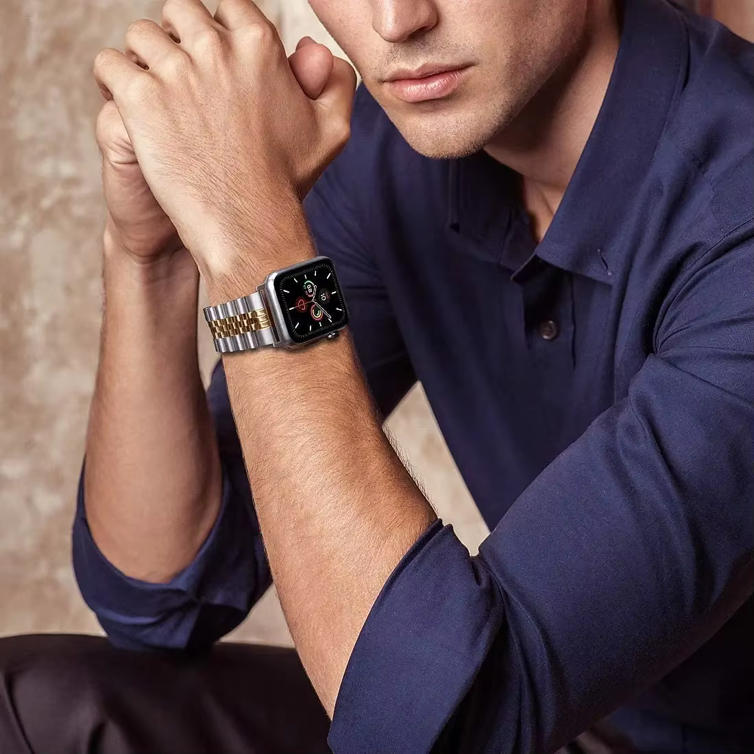 Bracelet en acier pour Apple Watch