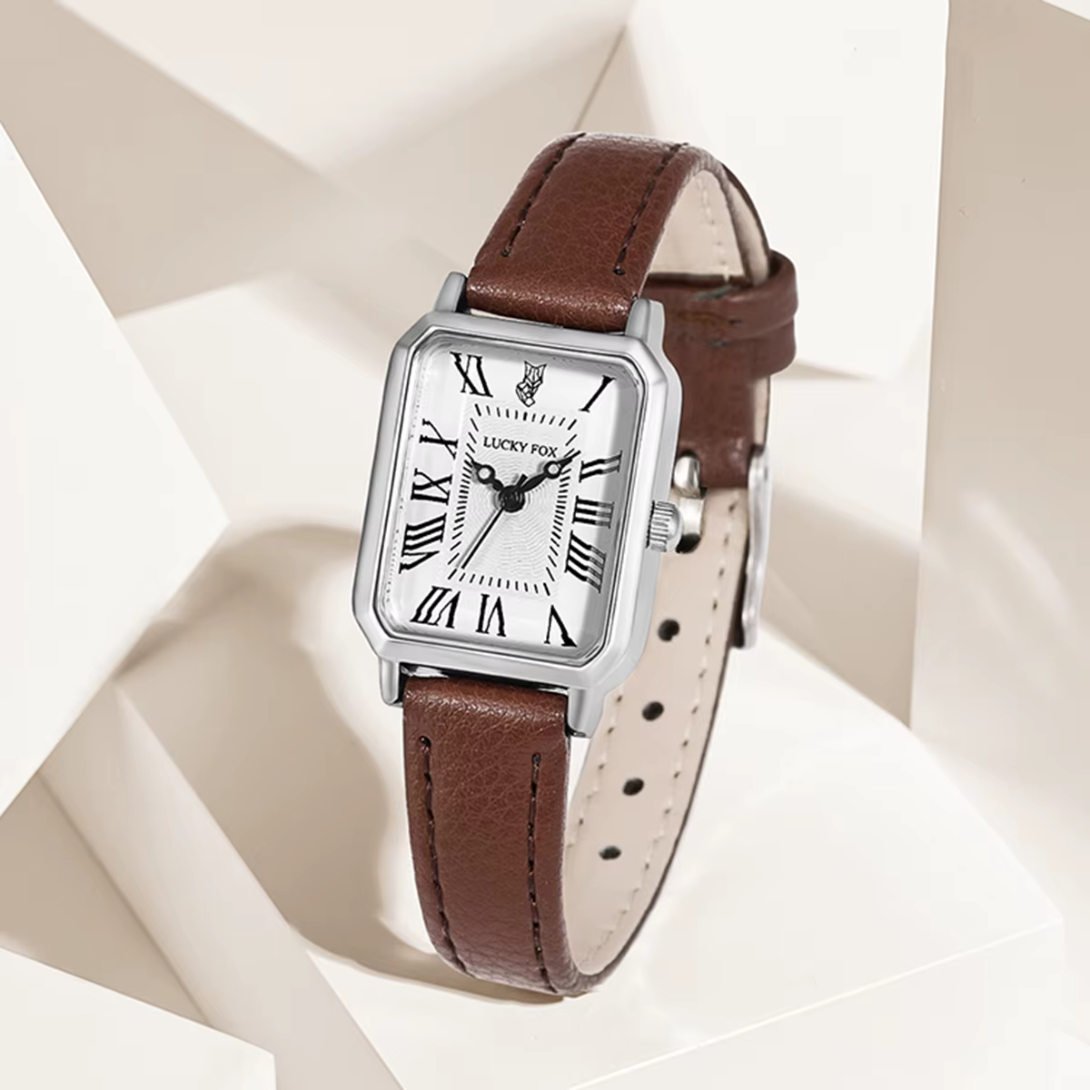 Montre-bracelet à Quartz rectangulaire pour femmes