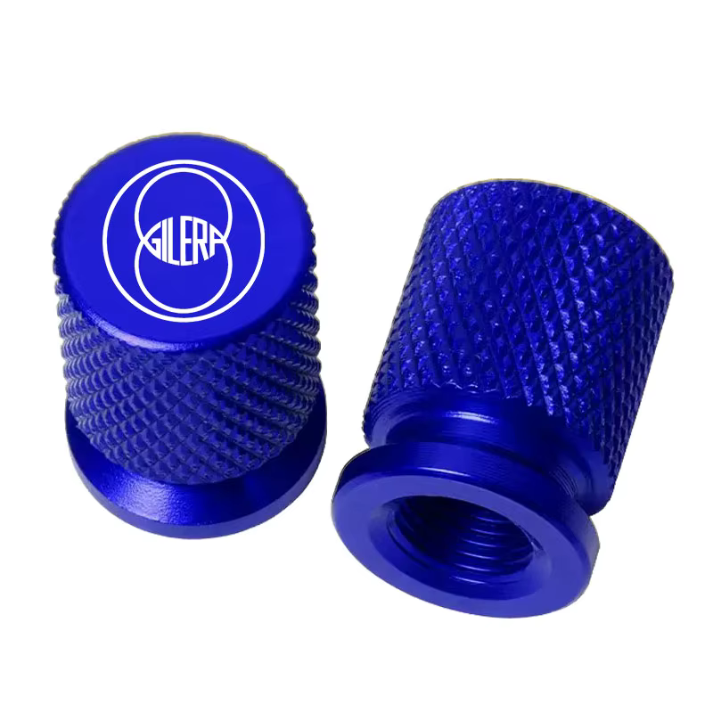 Capuchons de valve de pneu, accessoires de moto, 2 pièces, pour Gilera GP800 Fuoco Nexus 500 Runner 50 125 200