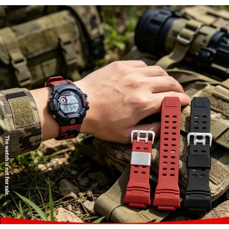 Bracelet de montre en caoutchouc de Silicone pour Casio G Shock GW9400 GW 9300 G-9200