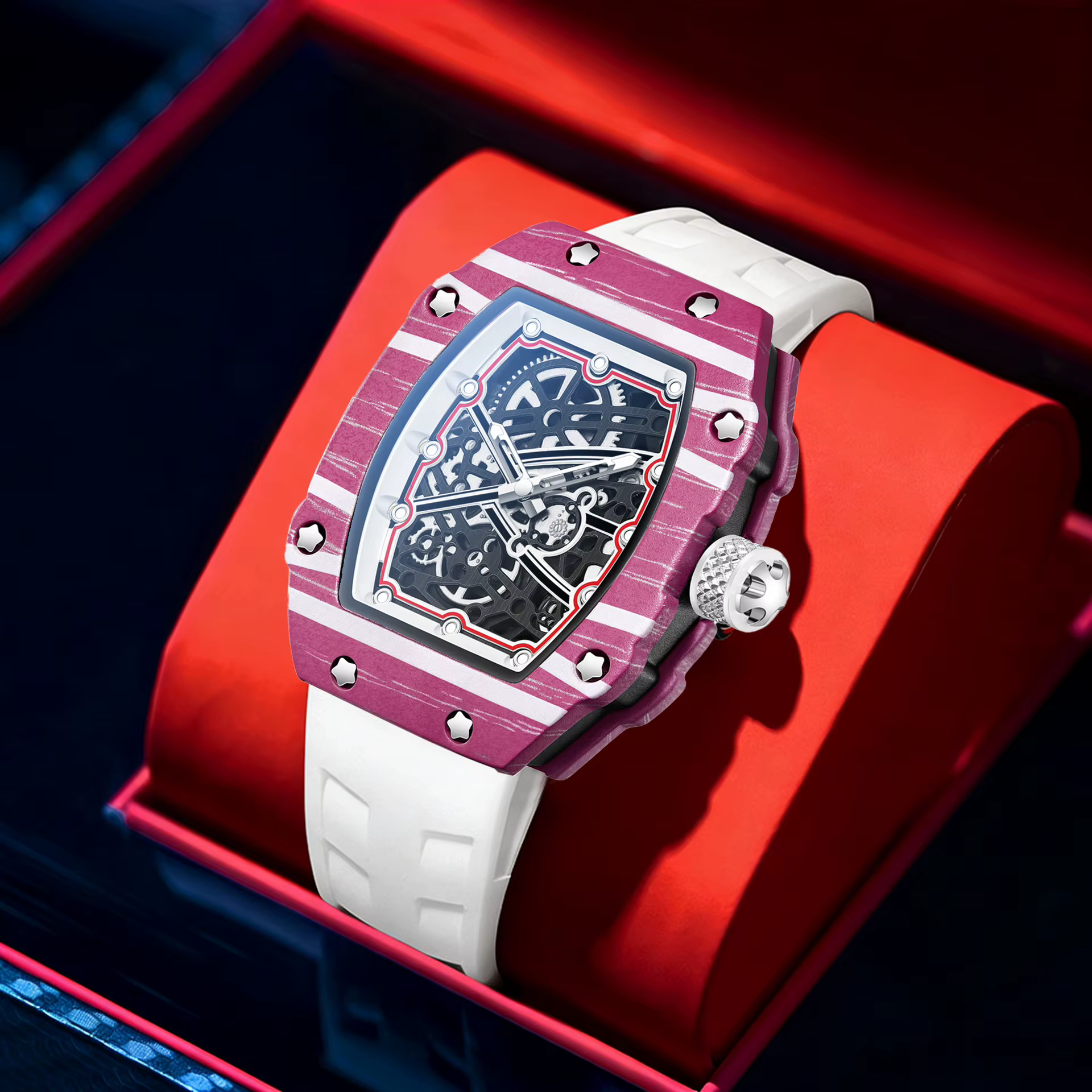 Montre à quartz classique et tendance ultra-fine pour homme