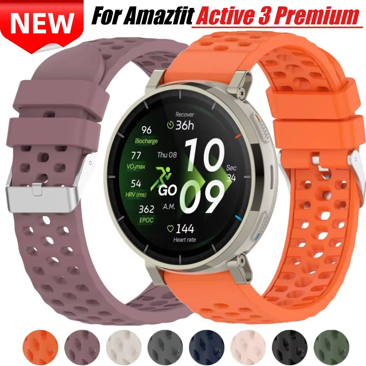 Bracelet de montre pour Amazfit Active 3