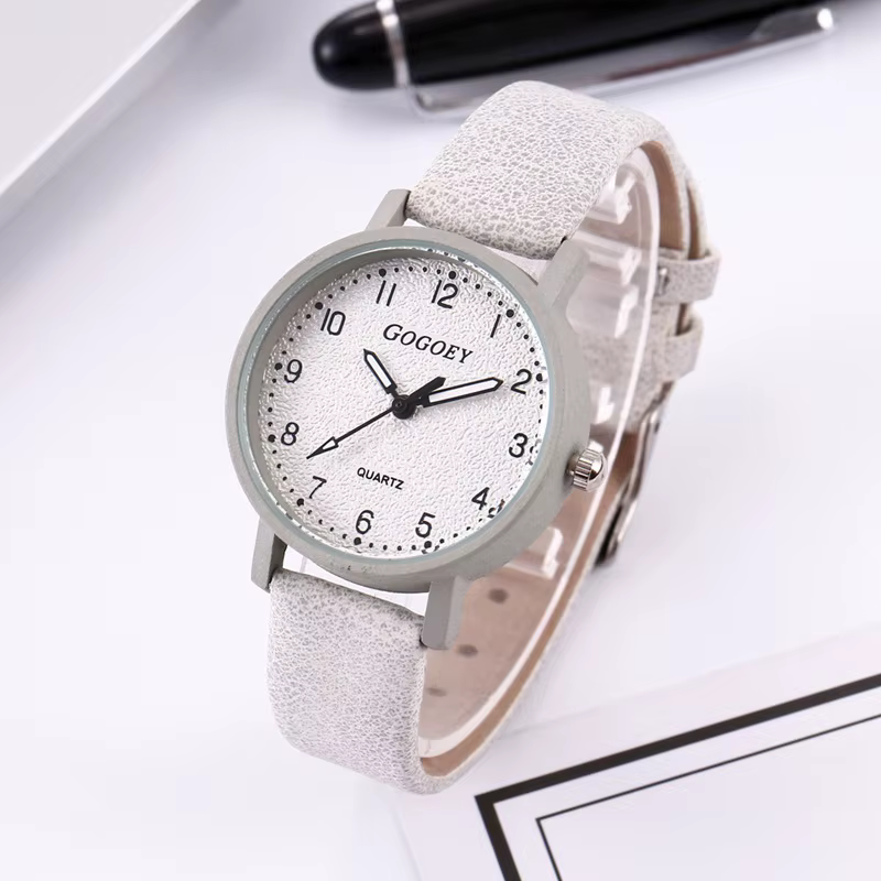Vintage femmes montres bracelet en cuir décontracté Quartz montre-bracelet