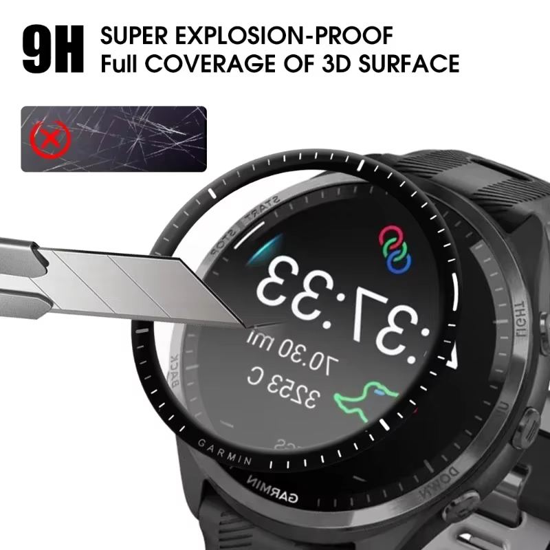 Protecteur d'écran anti-rayures pour Garmin Forerunner 965