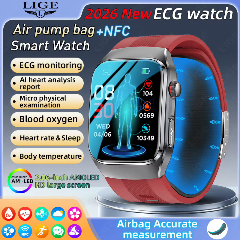 Montre connectée LIGE nouvelle génération