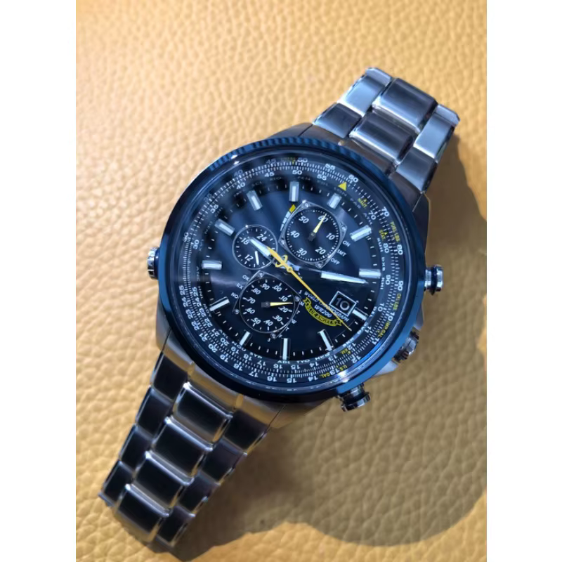 Montre chronographe atomique élégante pour homme | Design sportif de luxe