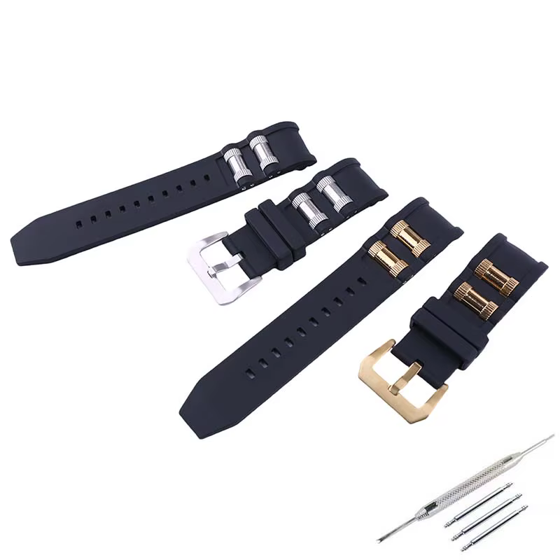 Accessoires de bracelet de montre pour hommes compatibles pour Invicta russe professionnel plongeur