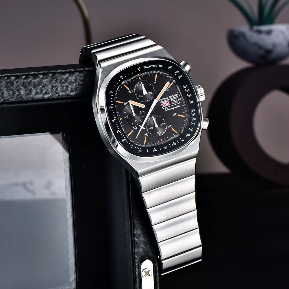 PAGANI DESIGN – montre à Quartz pour hommes