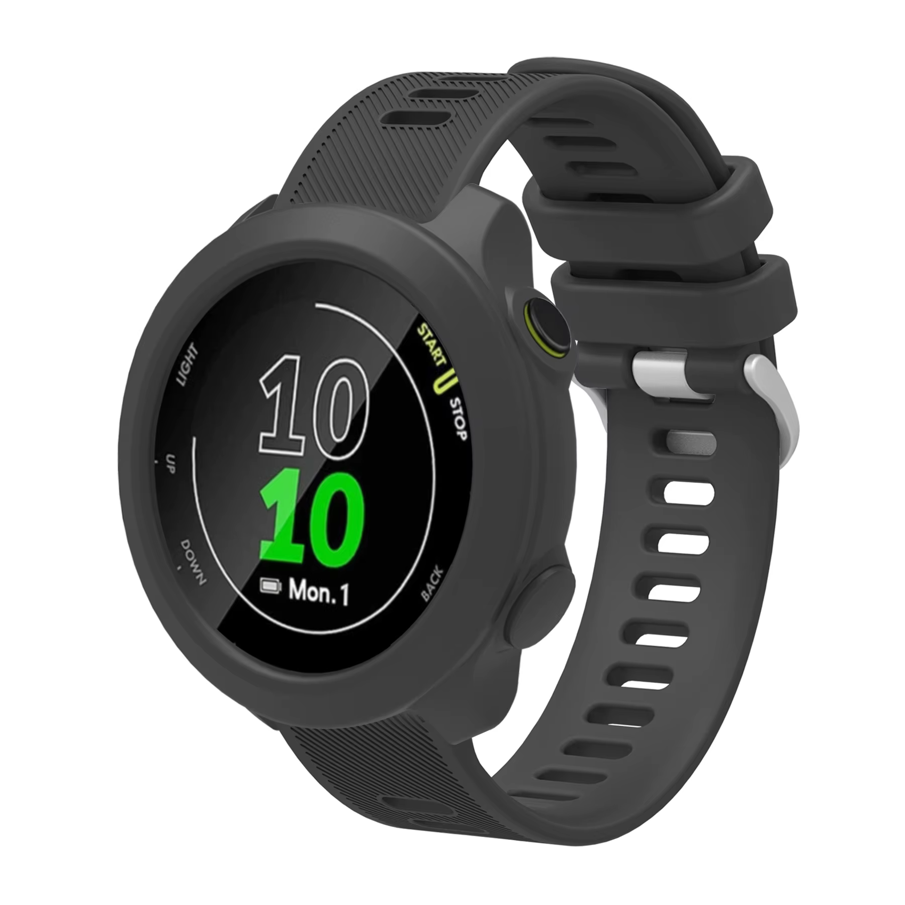 Bracelet en Silicone pour Garmin Forerunner 158 55