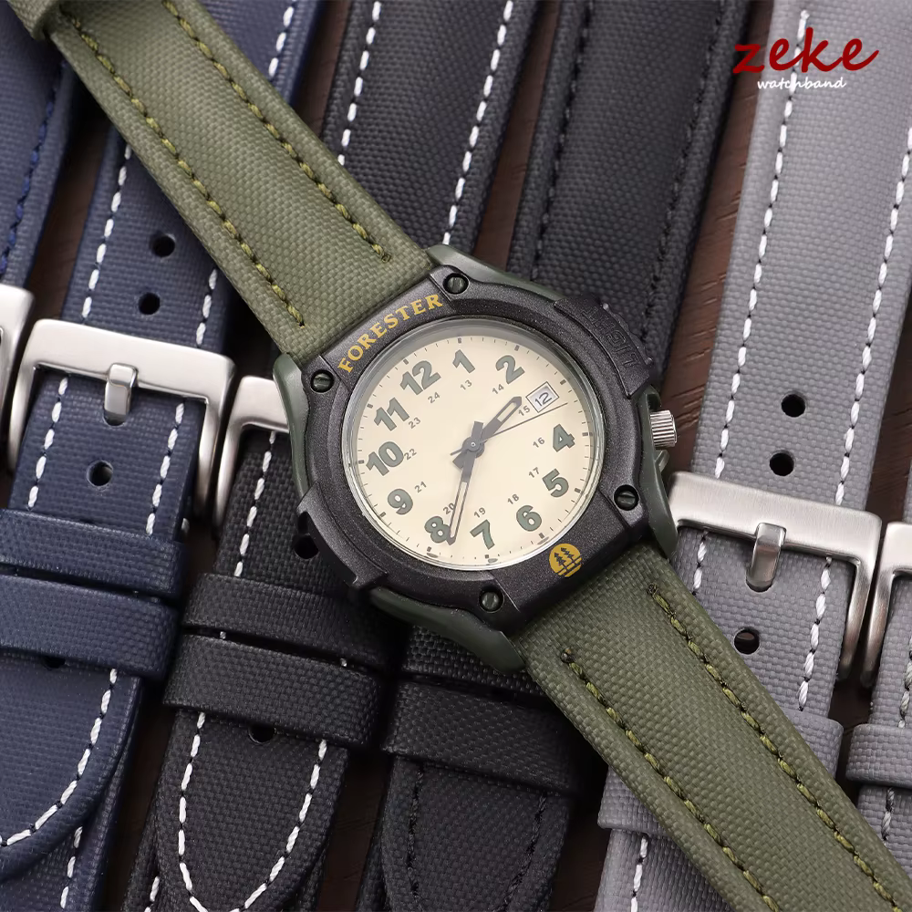 Bracelet de montre en tissu voile de qualité supérieure pour bracelets Blancpain 18mm 19mm 21mm 20mm 22mm