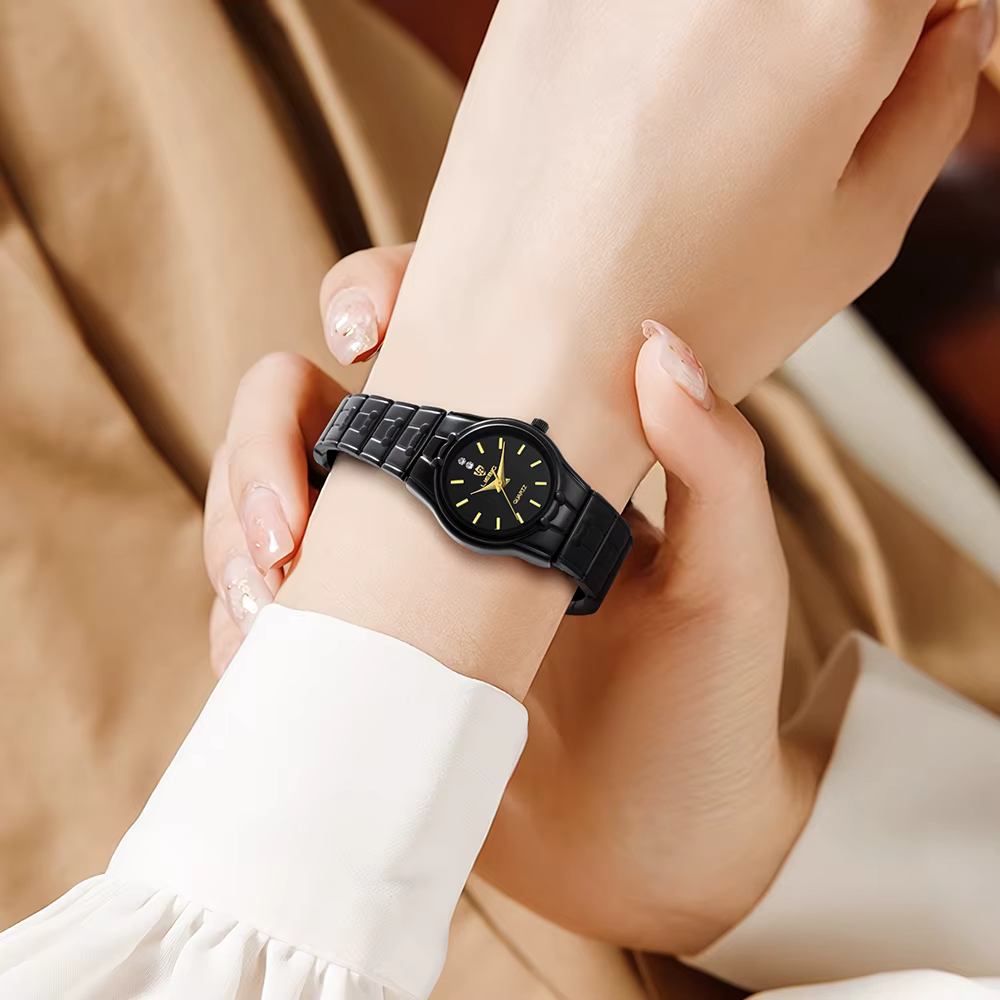 LIEBIG mode Quartz femmes montre-bracelet femme de luxe en acier inoxydable bande originale étanche dames horloge montres Reloj Mujer