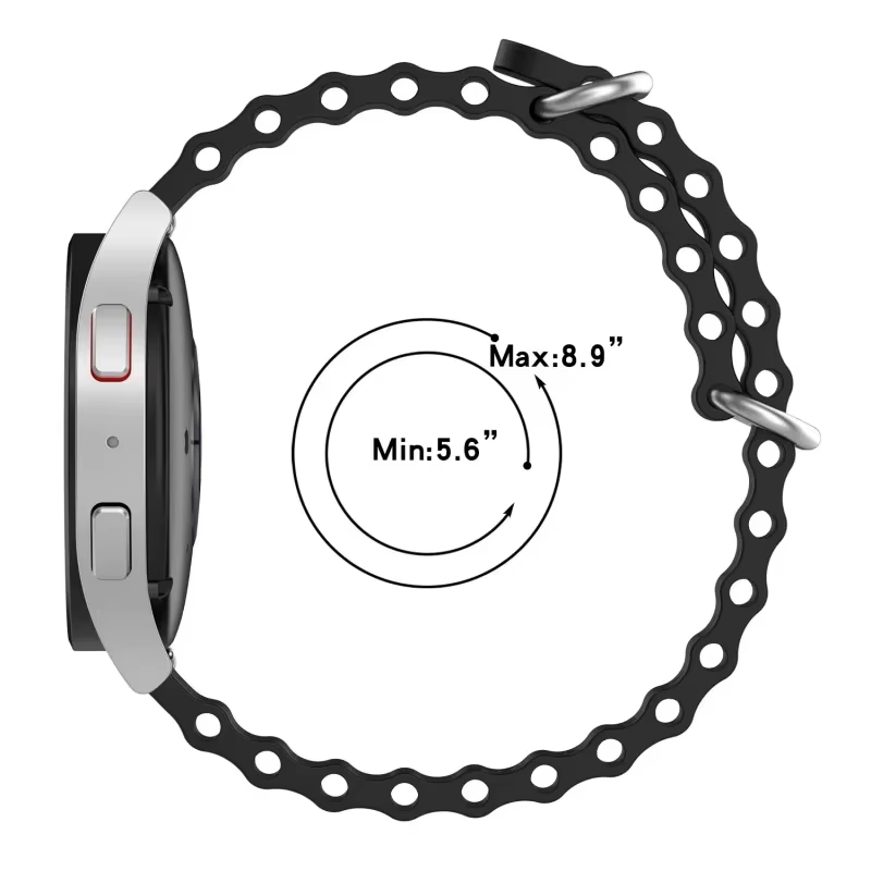 Bracelet en silicone Ocean pour Realme Watch 5