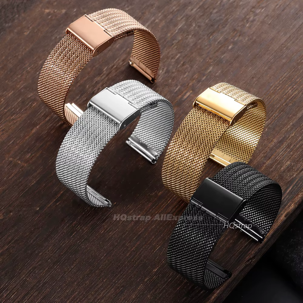 Bracelet de montre en maille milanaise 0.6