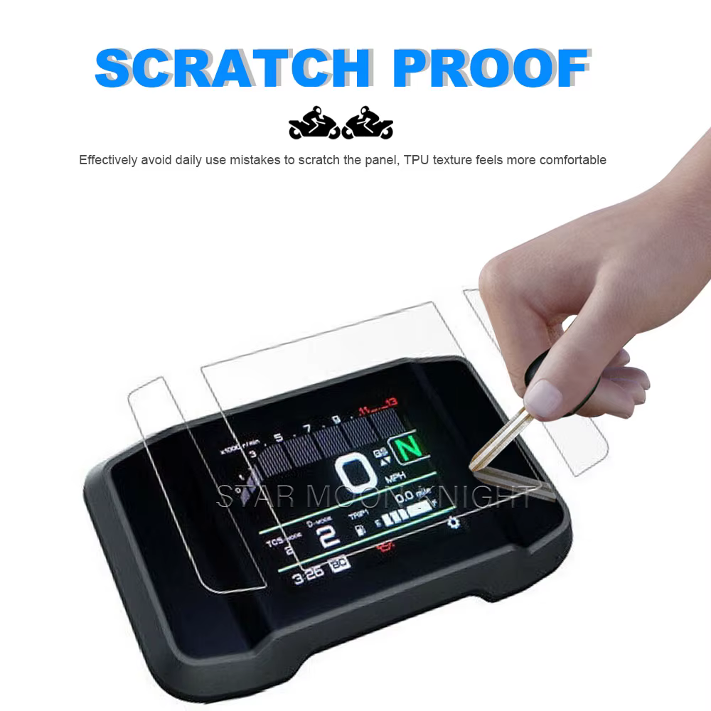 Écran anti-rayures pour compteur de vitesse