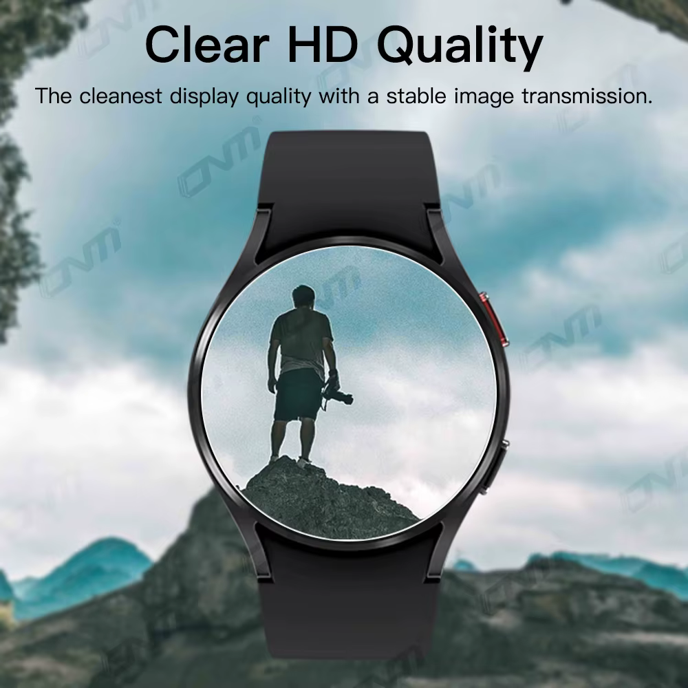 Verre trempé 9H pour Samsung Galaxy Watch 7/6/5/4 40/44mm Classic 43/47mm Pro