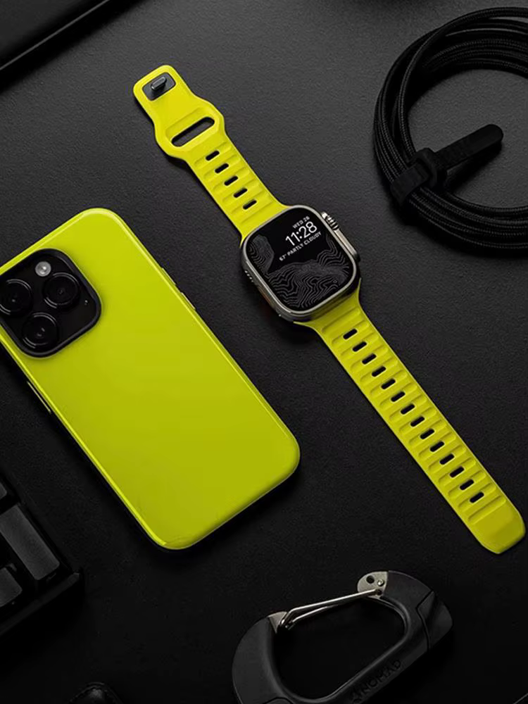 Bracelet sport en silicone pour Apple Watch Band