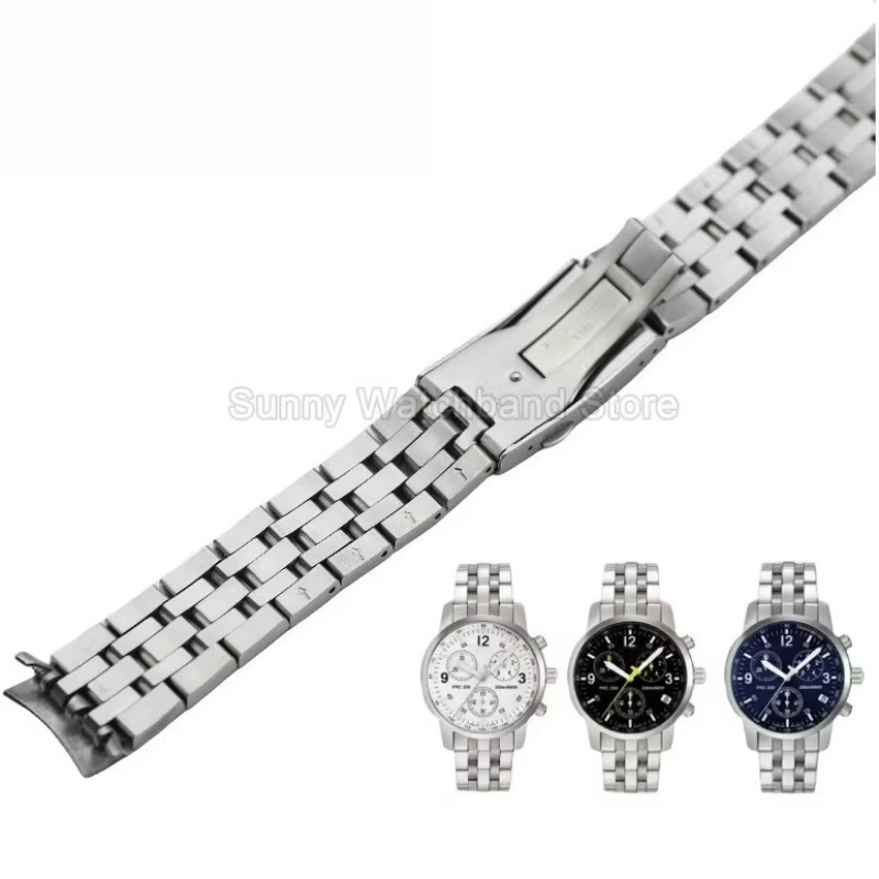 Pour Tissot Sports 1853 PRC200 série T014430A T17 T461 Bracelet de montre en acier véritable d'origine 19mm 20mm Bracelet de montre pour hommes