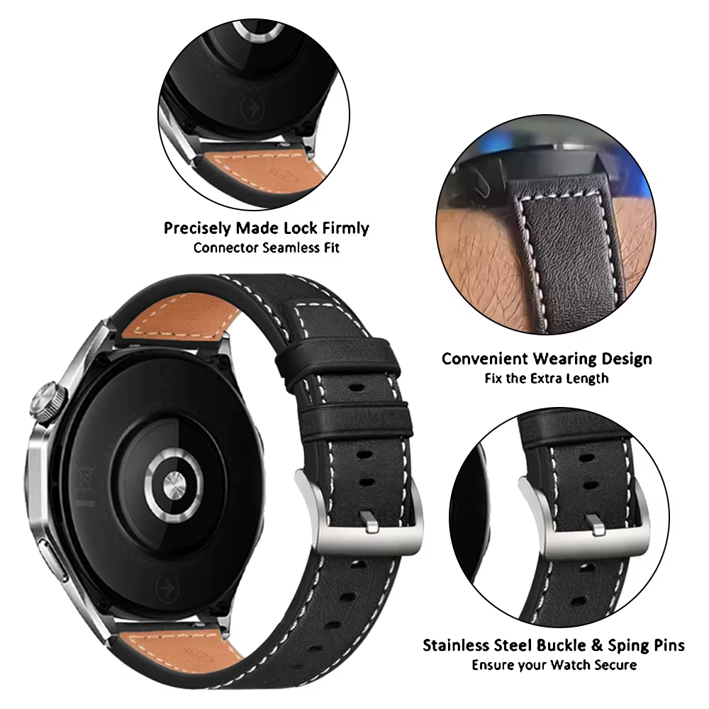 Bracelet de poignet en cuir pour COROS PACE 4