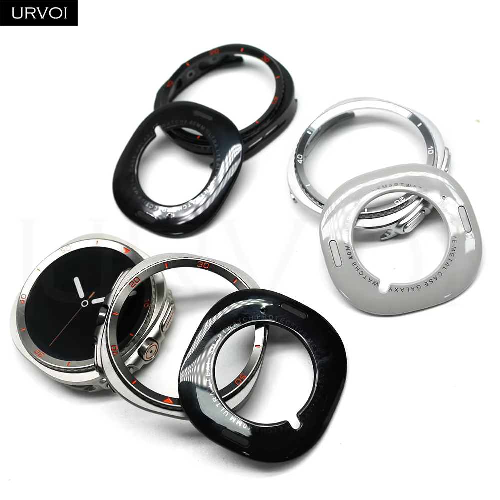URVOI – coque en métal classique pour Galaxy Watch 8