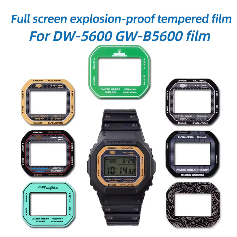 5600 film de bricolage pour Casio DW5600 montre