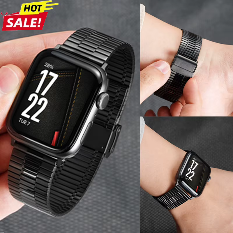 Bracelet en métal pour Apple Watch Ultra 3 49mm