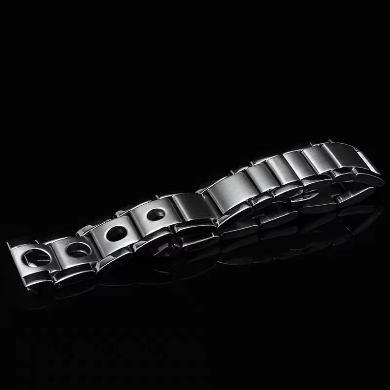Bracelet de montre en acier inoxydable massif
