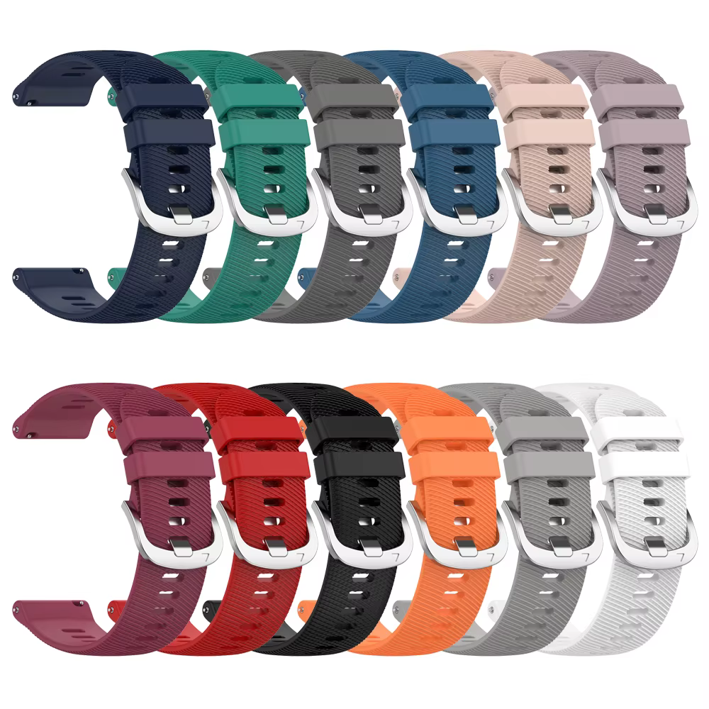 Bracelet de montre en Silicone de remplacement