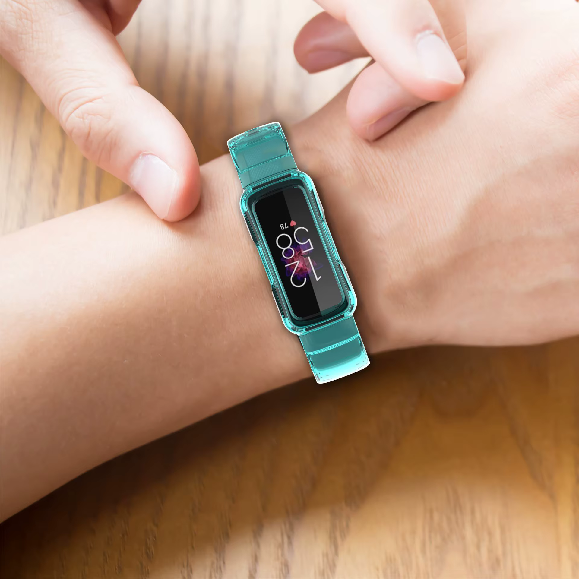 Bracelet de rechange transparent pour Fitbit