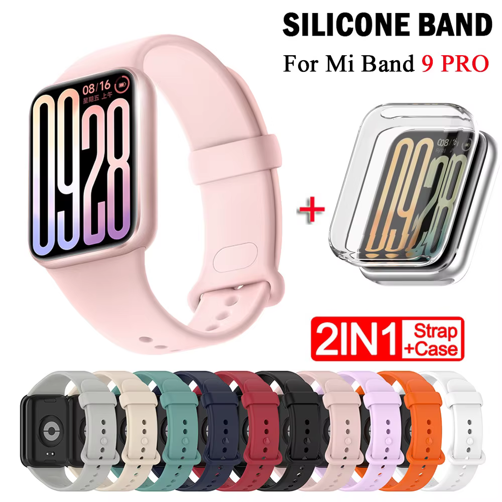 Bracelet + étui pour Xiaomi Mi Band 9 Pro
