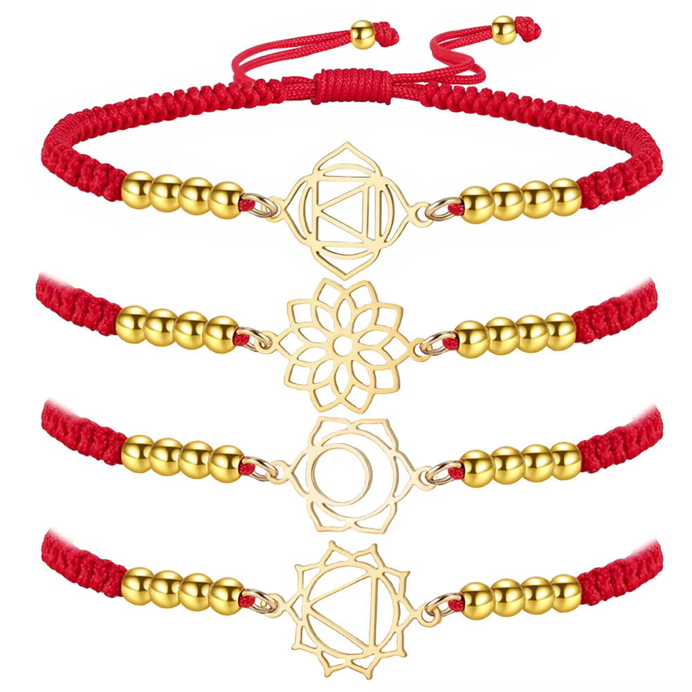 Dawapara – Bracelet Chakra spirituel pour femmes, symbole de guérison réglable, bijoux de Yoga, Bracelets porte-bonheur en acier inoxydable