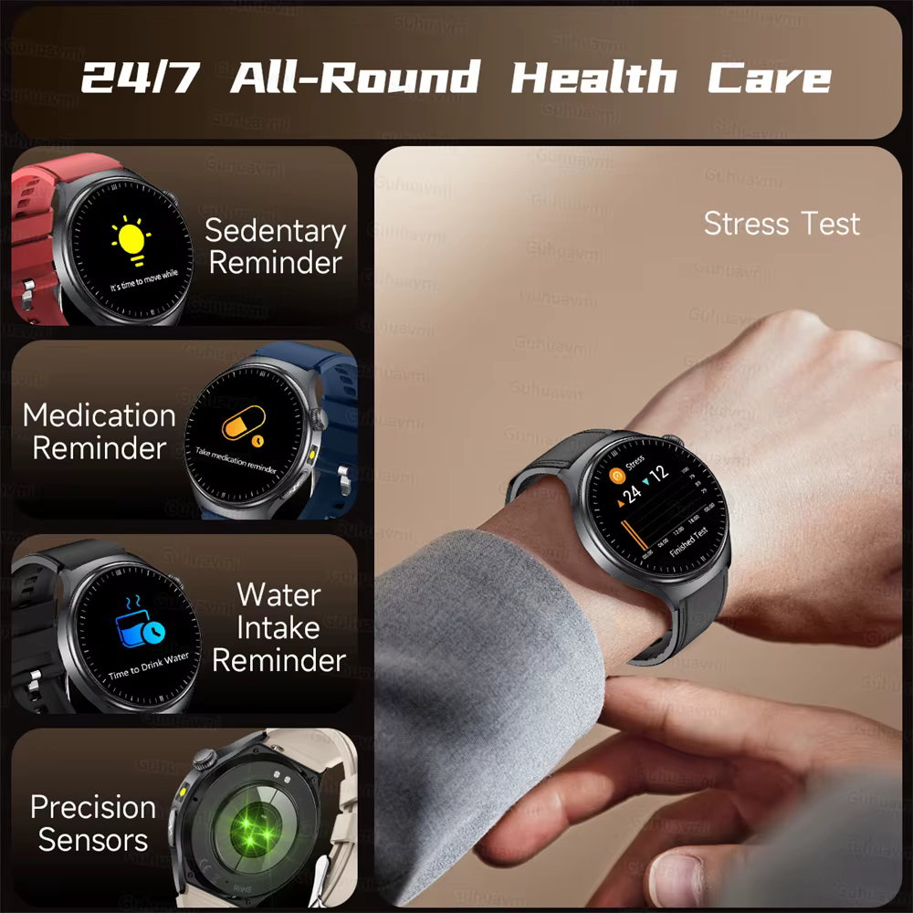 Montre connectée ECG pour hommes et femmes