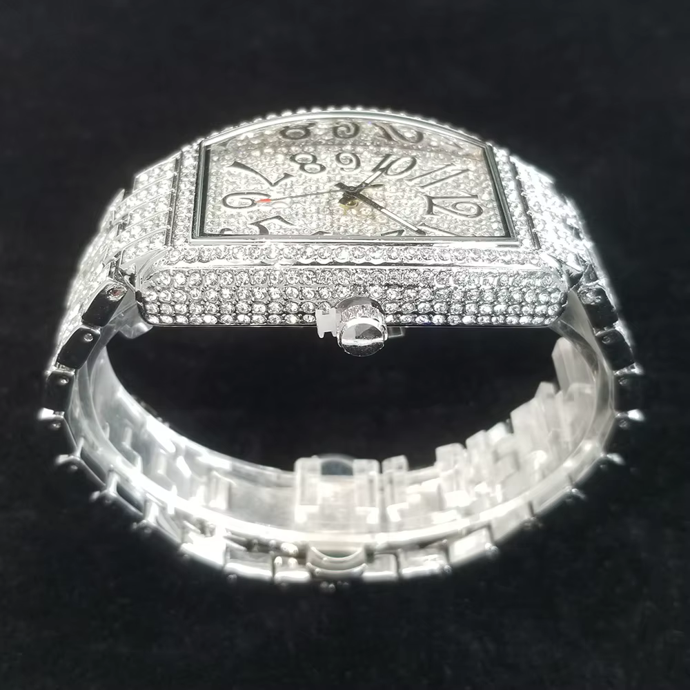 Montre Ice argentée pour hommes