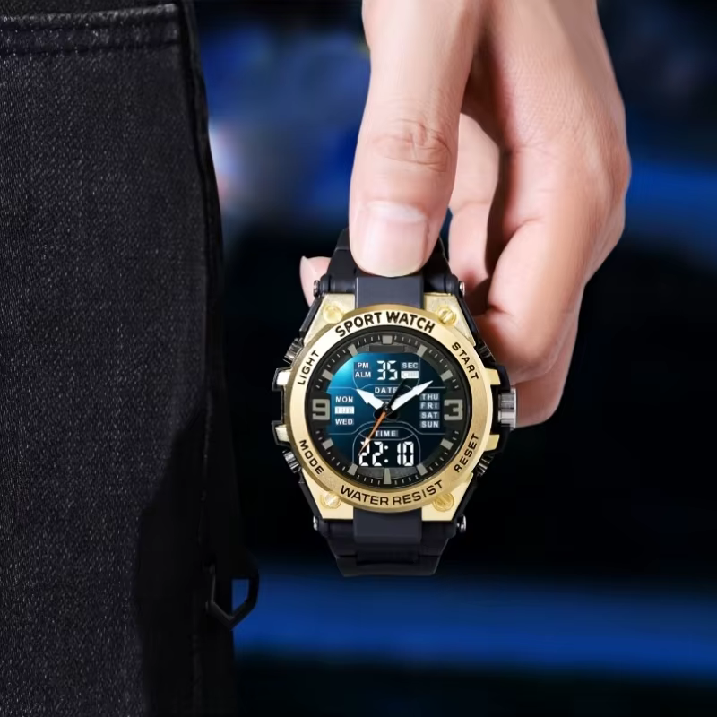 [Montre chronographe numérique pour hommes]