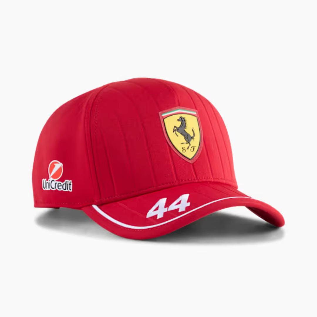 Casquette de camionneur Scuderia Ferrari 2026 GP de Silverstone au Royaume-Uni Hamilton, Casquette GP de Monaco 2026 Leclerc, Ferrari, MONZA, MIAMA, Las Vegas, Casquette pour fans
