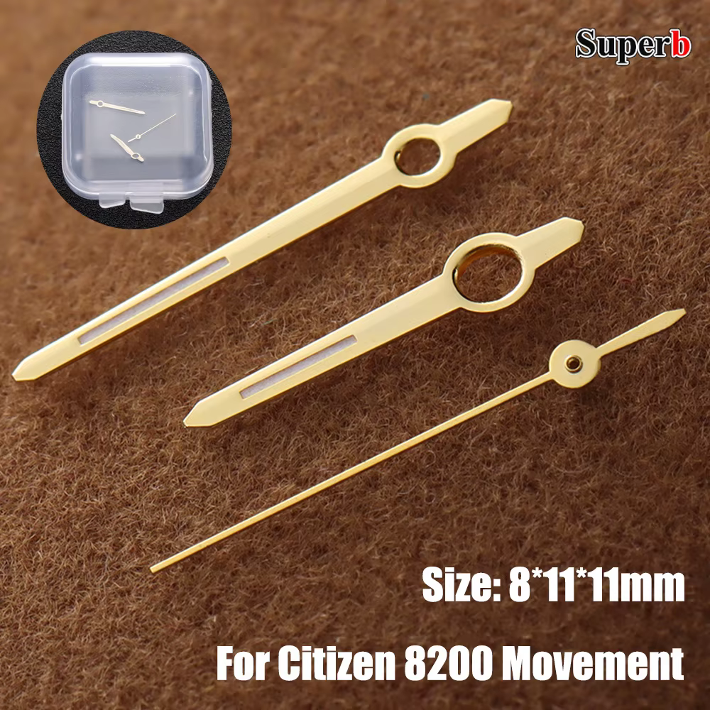 Aiguilles de montre de haute qualité pour mouvement Citizen 8200
