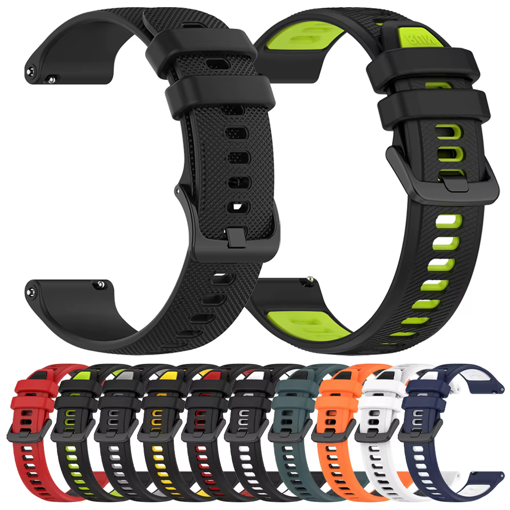 Bracelet de Sport en Silicone pour Garmin Forerunner 255 265 245 165