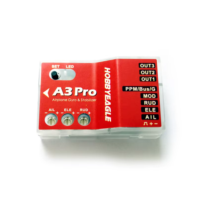 HobbyEagle-Contrôleur de vol RC, système stabilisateur pouvez-vous ro Stabilizer pour avion RC Partners-Wing, A3 Pro, A3 Pro V2