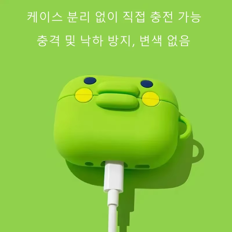 Tamagotchi – étui d'accessoires pour écouteurs à grande bouche 3D